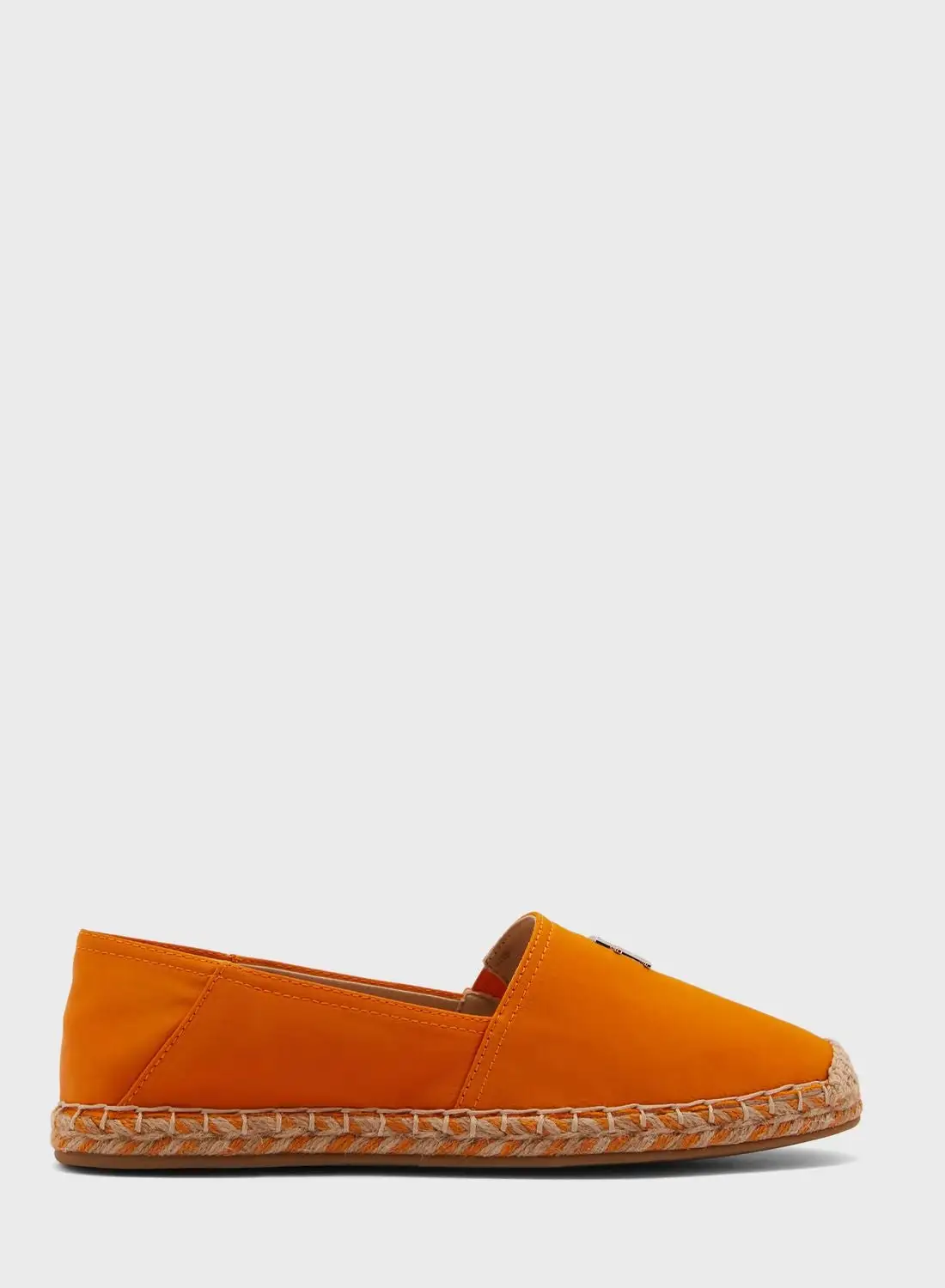 TOMMY HILFIGER Satin Flat Espadrilles