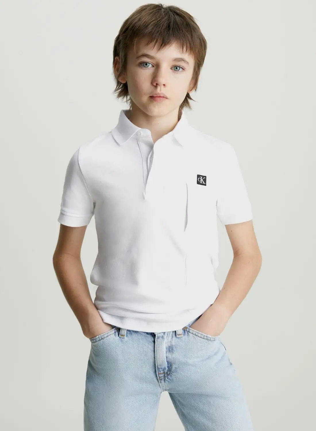 Calvin Klein Jeans Youth Logo Polo