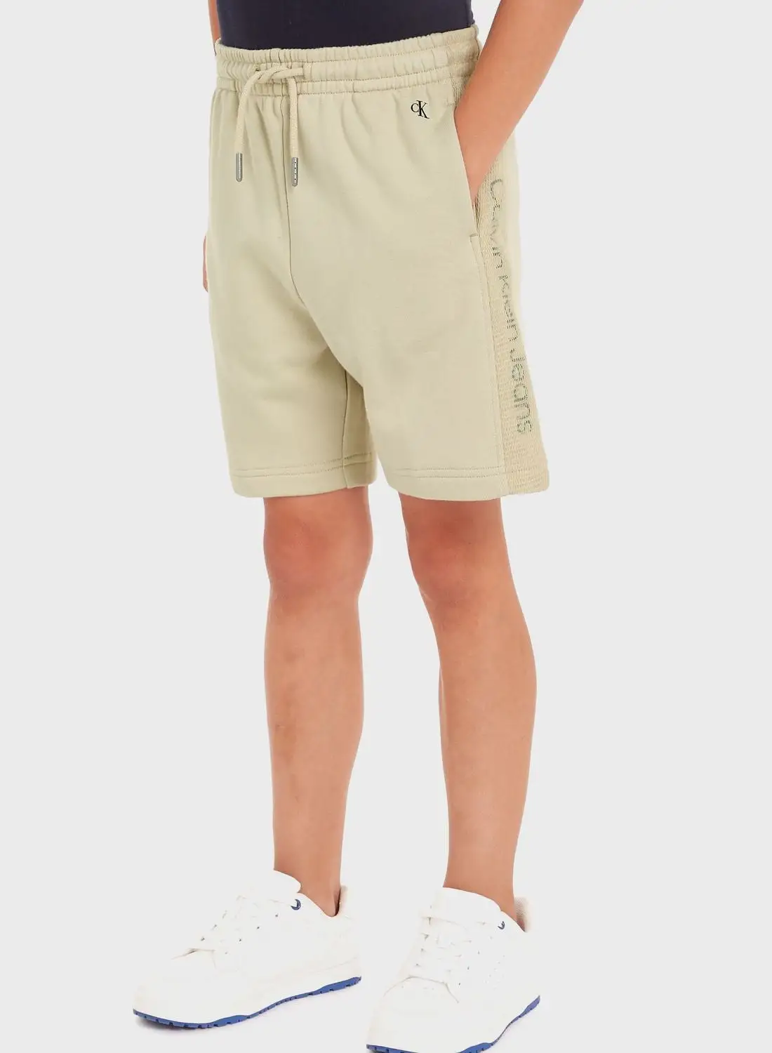 Calvin Klein Jeans Youth Layered Mesh Shorts