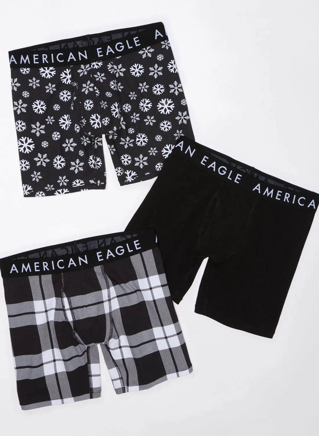 American Eagle 3 Pack Classic Trunks