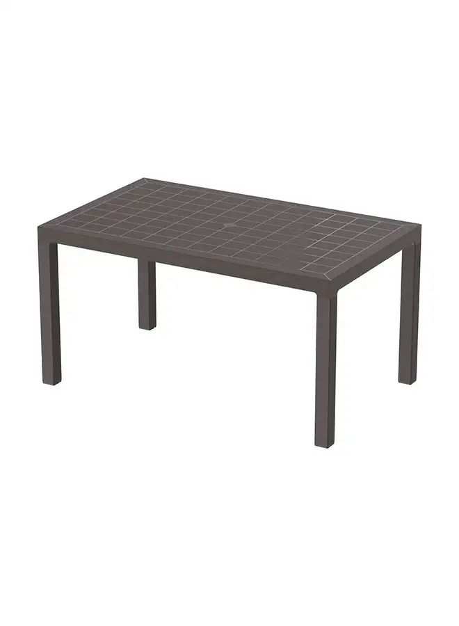 Cosmoplast Woodgrain Table Grey