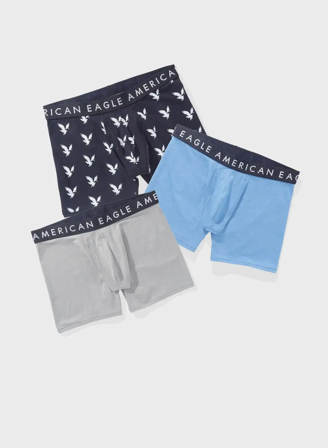 American Eagle 3 Pack Assorted Trunks