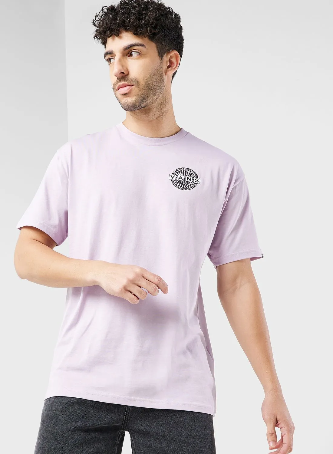 VANS Warped Checkerboard Logo T-Shirt