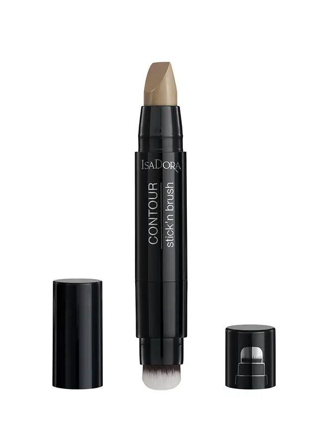 ISADORA Contour Stick'N Brush Beige Neutral