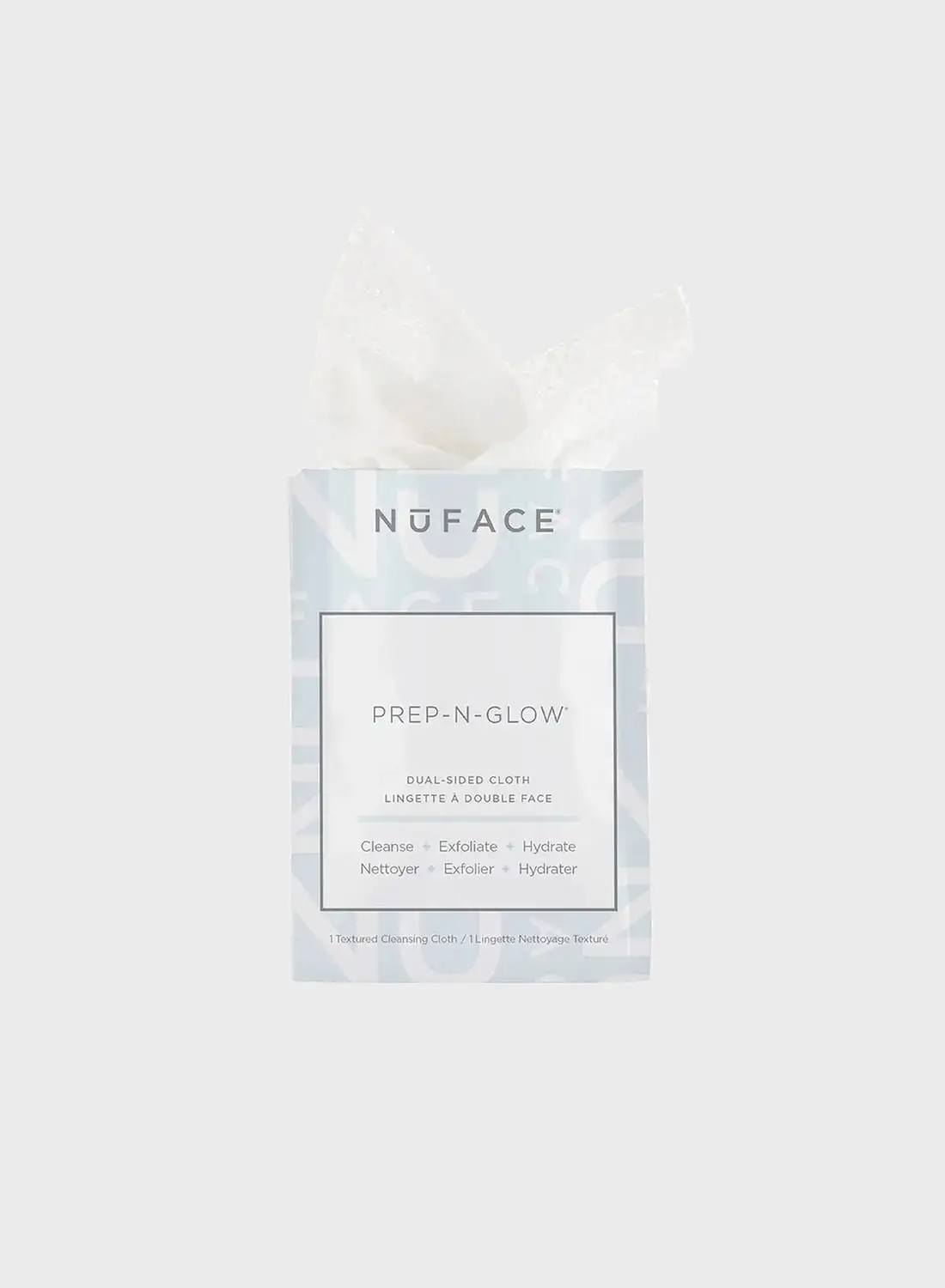 Nuface Prep-N-Glow Cleansing Cloth