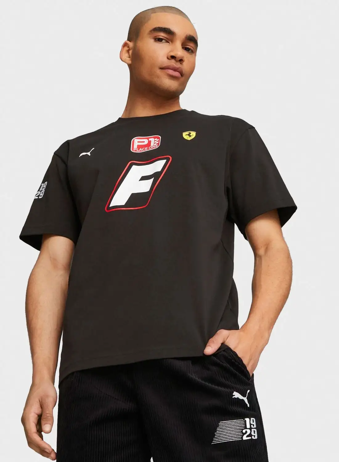 PUMA Ferrari Race Garage Crew T-Shirt