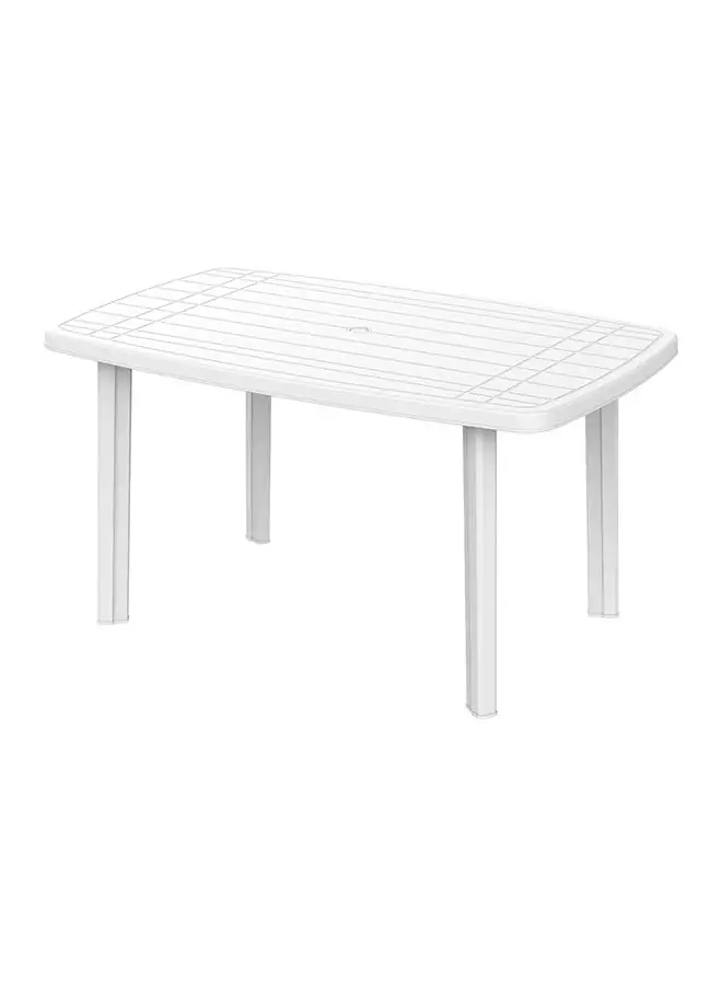 Cosmoplast Long Table White 137x85cm