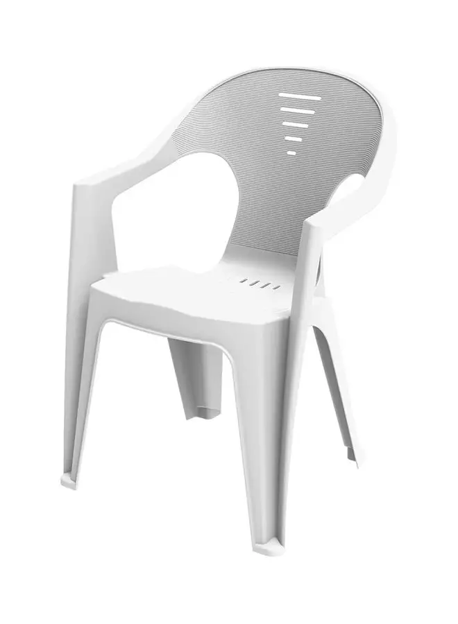 Cosmoplast Regina Arm Chair- White