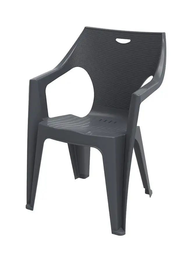 Cosmoplast Duke Outdoor Garden Chair Grey