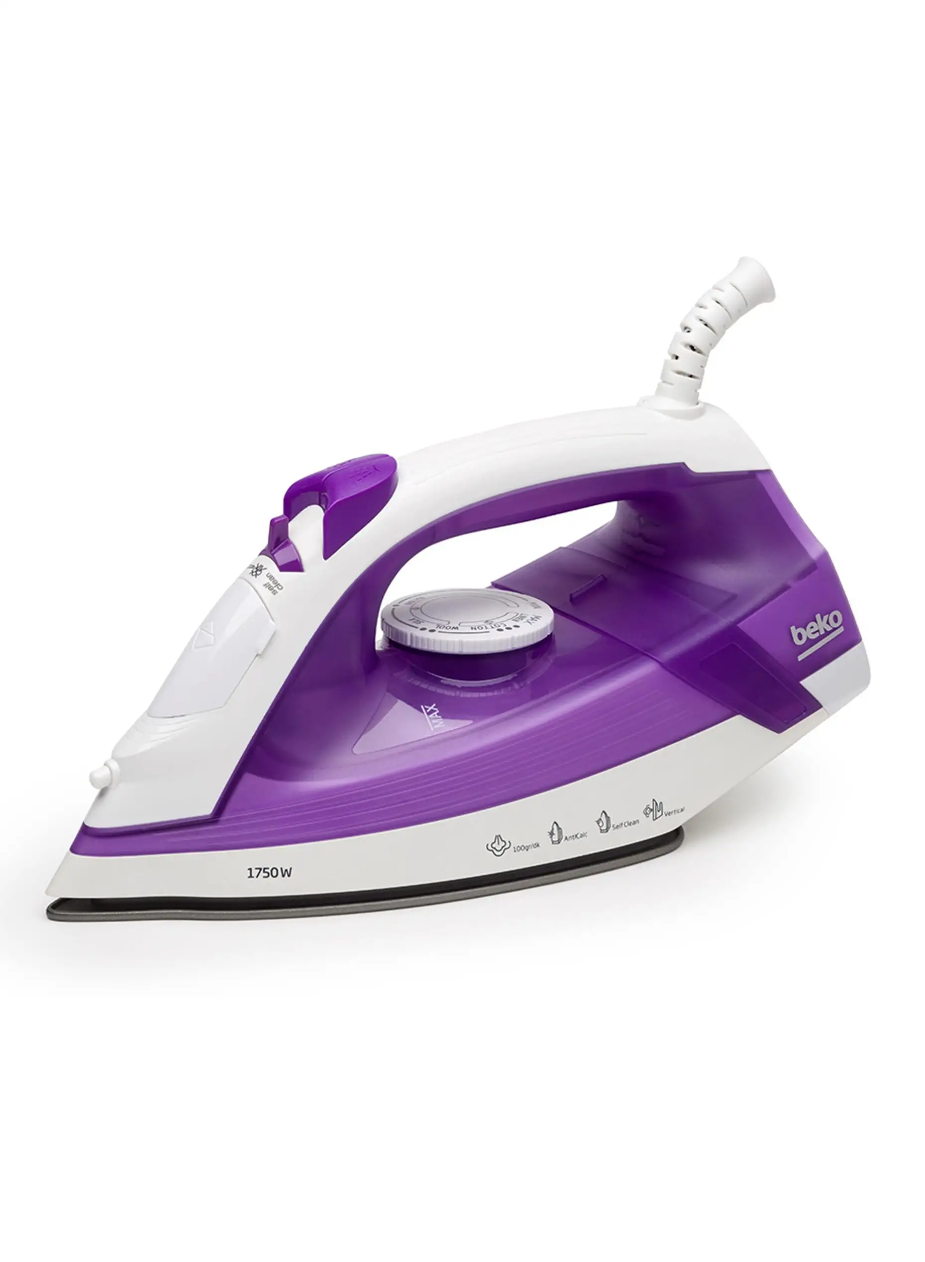 Beko Steam Iron 220 ml 1750 W SIM3617 Yellow