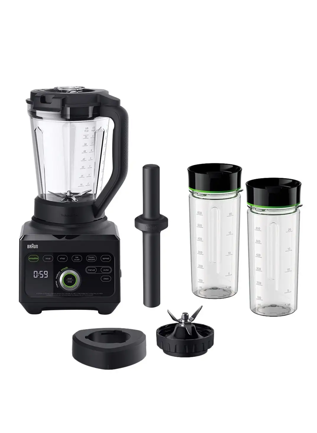 BRAUN Power Blend 9 Jug Blender 1600 W JB 9042 Black