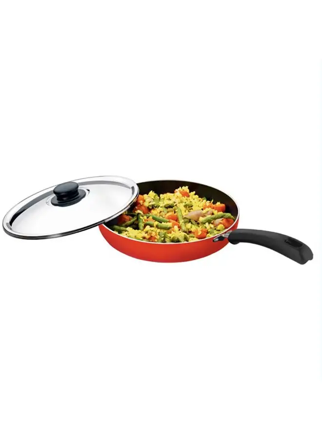 Premier Premier Aluminium Non Stick Fry Pan Classic with Stainless Steel lid - 22 Cm