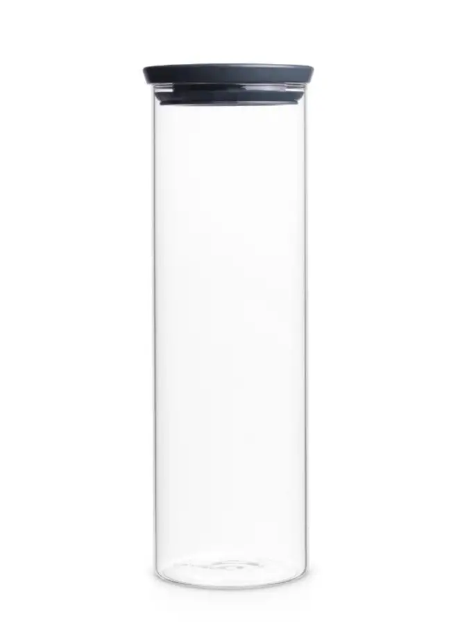 brabantia Kitchen Organizing Stackable Glass Jar 1.9 litre