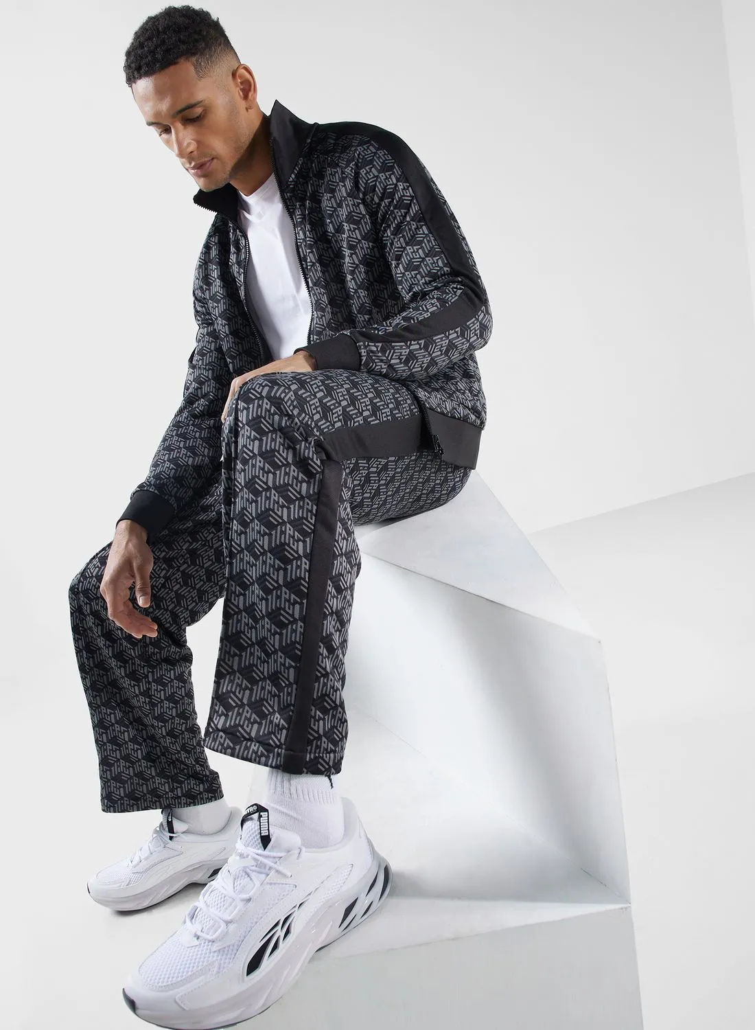 PUMA T7 All Over Printed Straight Pants