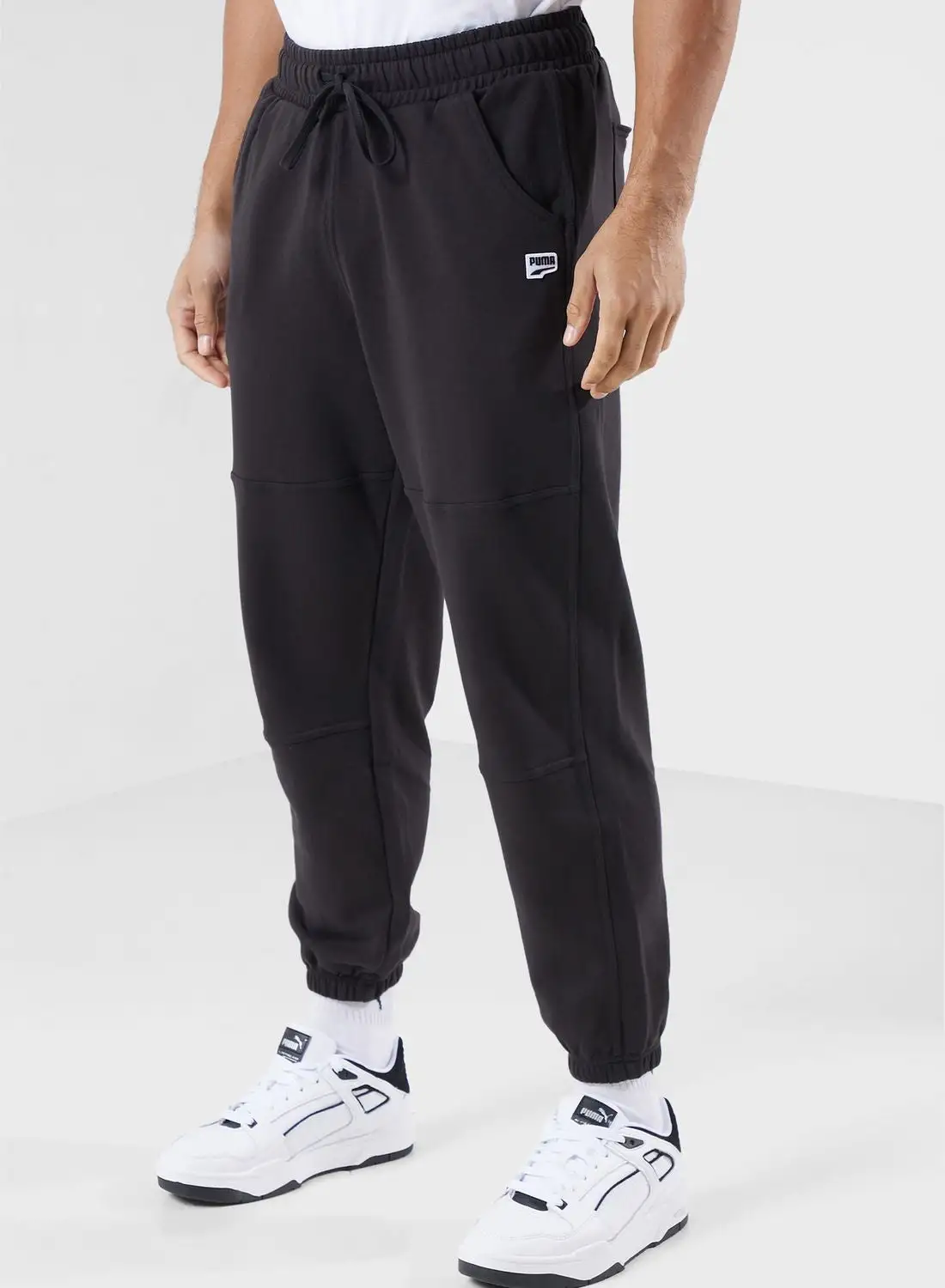 PUMA Logo Downtown Sweatpants