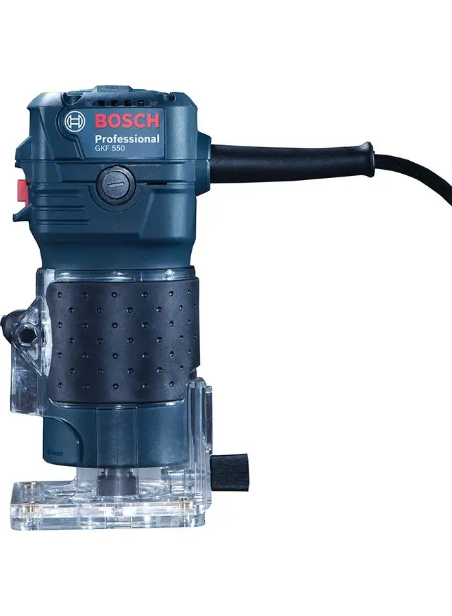 BOSCH Bosch Professional Palm Router GKF 550, with roller guide | Model: 06016A00P0 with 1 year warranty