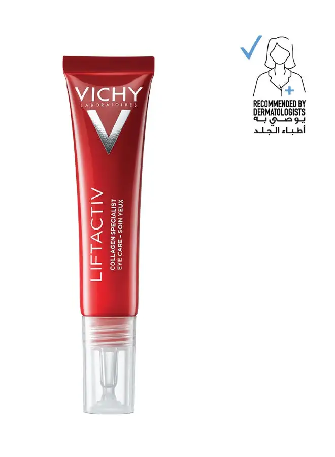 VICHY Liftactiv Collagen Specialist Eye Care Cream Anti-Ageing White 15ml