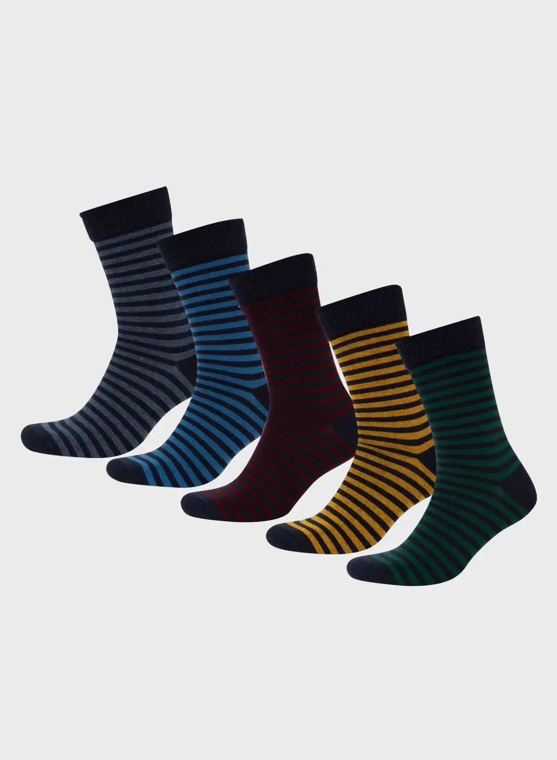 DeFacto Man 5 Piece Cotton Long Socks