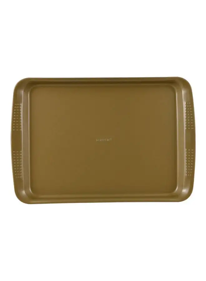 BERGNER Bakeright Pro Large Cookie Sheet Greenish Gold 42.5cm