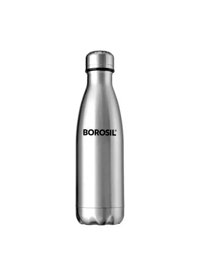 BOROSIL Borosil Vacuum Insulated Copper Coated Inner Bolt Water Bottle, Sports Bottle, Yoga Bottle, Outdoor, Portableleak Proof, Reusable Water Bottle Stainless Steel, 750 Ml, Isfgbo0750S