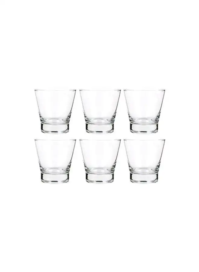 Ocean 6-Piece Studio Rock Glass Set Clear 345ml