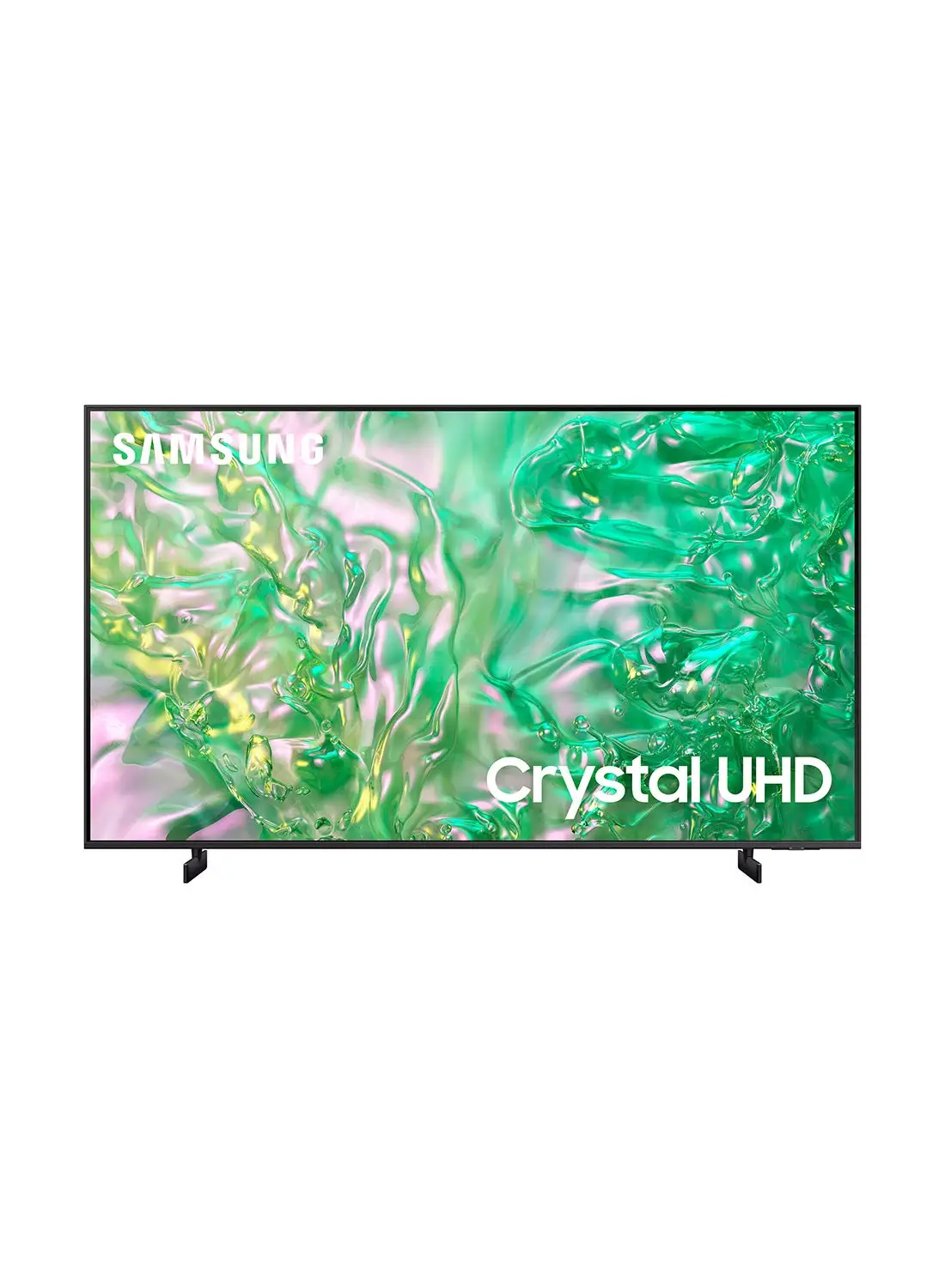 Samsung Smart TV, Crystal UHD, DU8000, 65 Inch, 2024, Dynamic Crystal Color, 4K Upscaling, Tizen OS, AirSlim Design UA65DU8000UXZN Titan Gray
