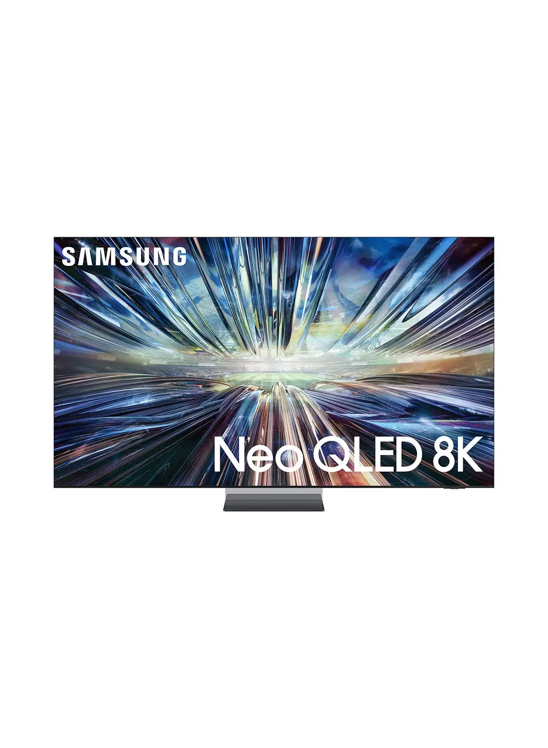 تلفزيون سامسونج الذكي، تلفزيون كبير، Neo QLED 8K، QN900D، 75 بوصة، 2024، معالج NQ8 AI Gen3، 8K AI Upscaling Pro، تصميم Infinity Air، Tizen OS QA75QN900DUXZN أسود جرافيت