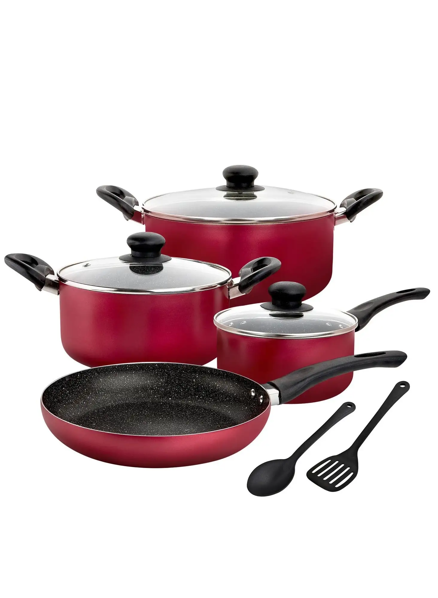 RAJ Raj 9 Pcs Non Stick Cookware Set