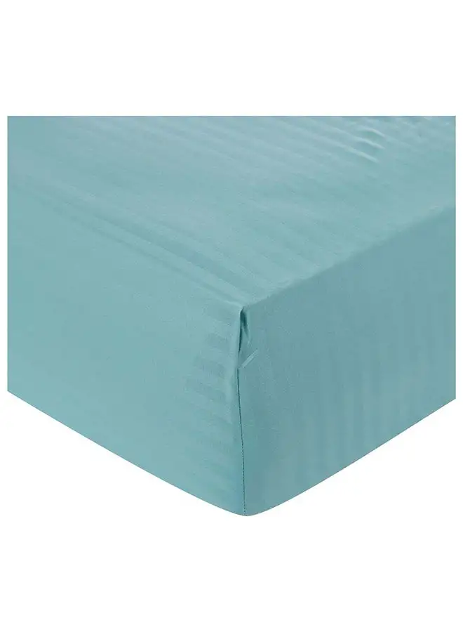 Hotel Collection HOTEL COLLECTION Stripe GreenTwin Single size Fitted Sheet 120x200 cm with 2 Pillow Cases