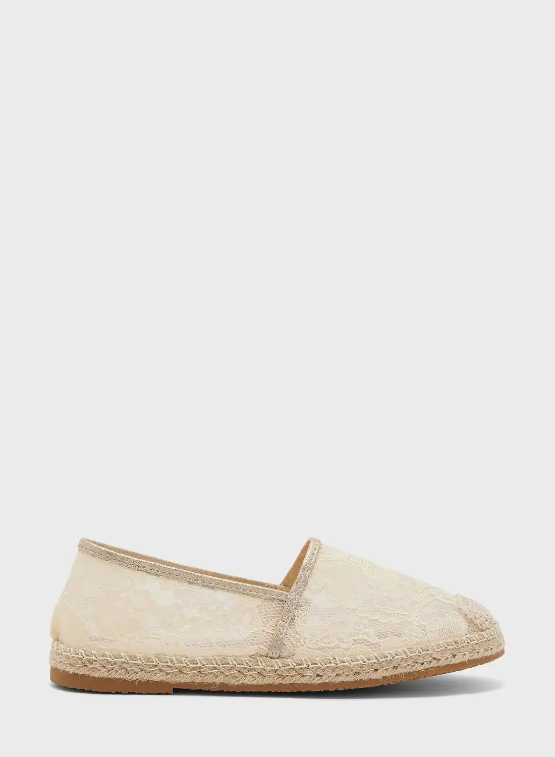 ELLA All Over Lace Espadrille