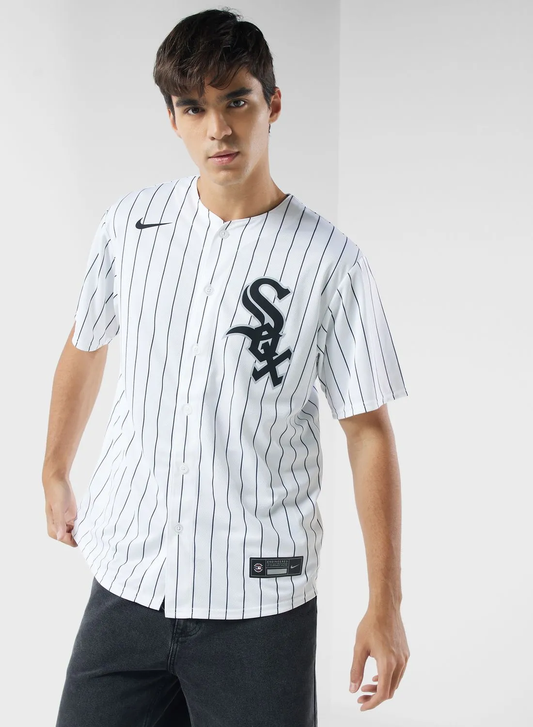 Nike Mlb Chicago Bulls White Sox Jersey