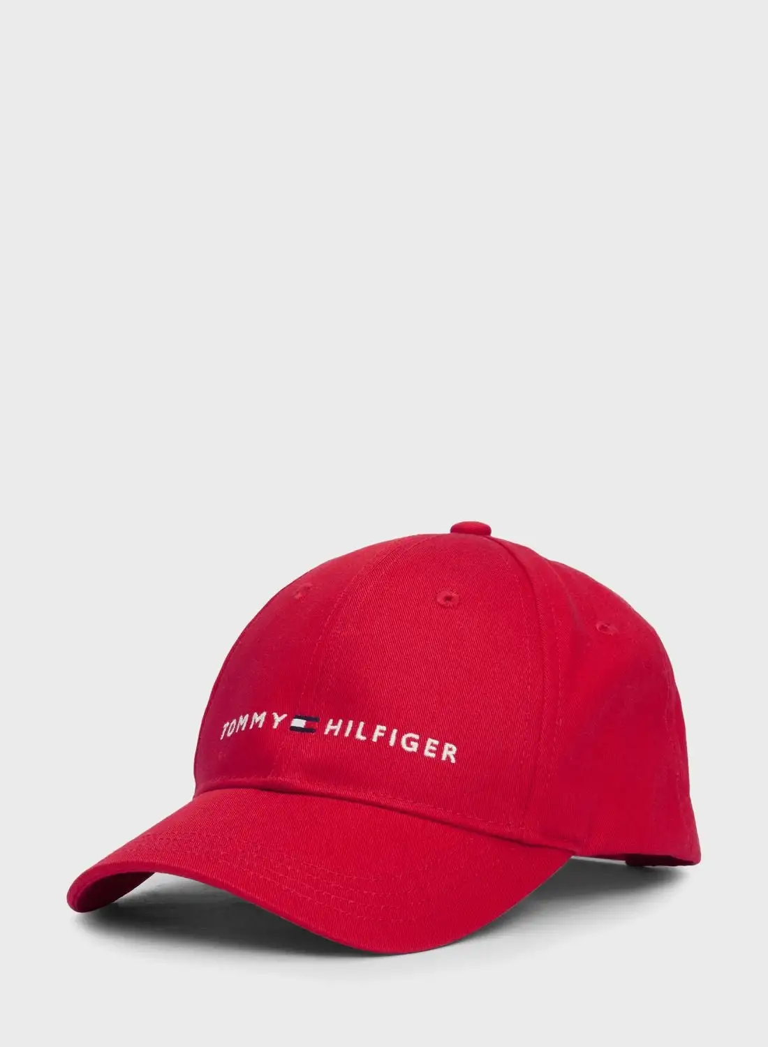 TOMMY HILFIGER Kids Logo Peak Curved Cap