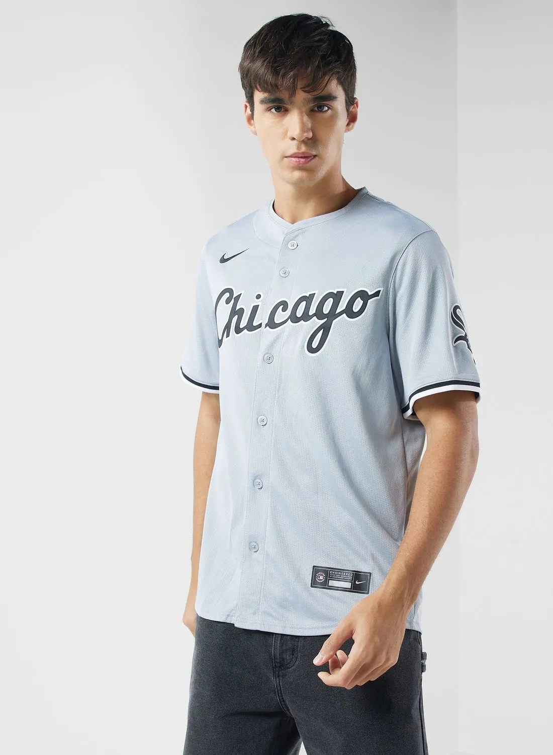 Nike Mlb Chicago Bulls White Sox Jersey