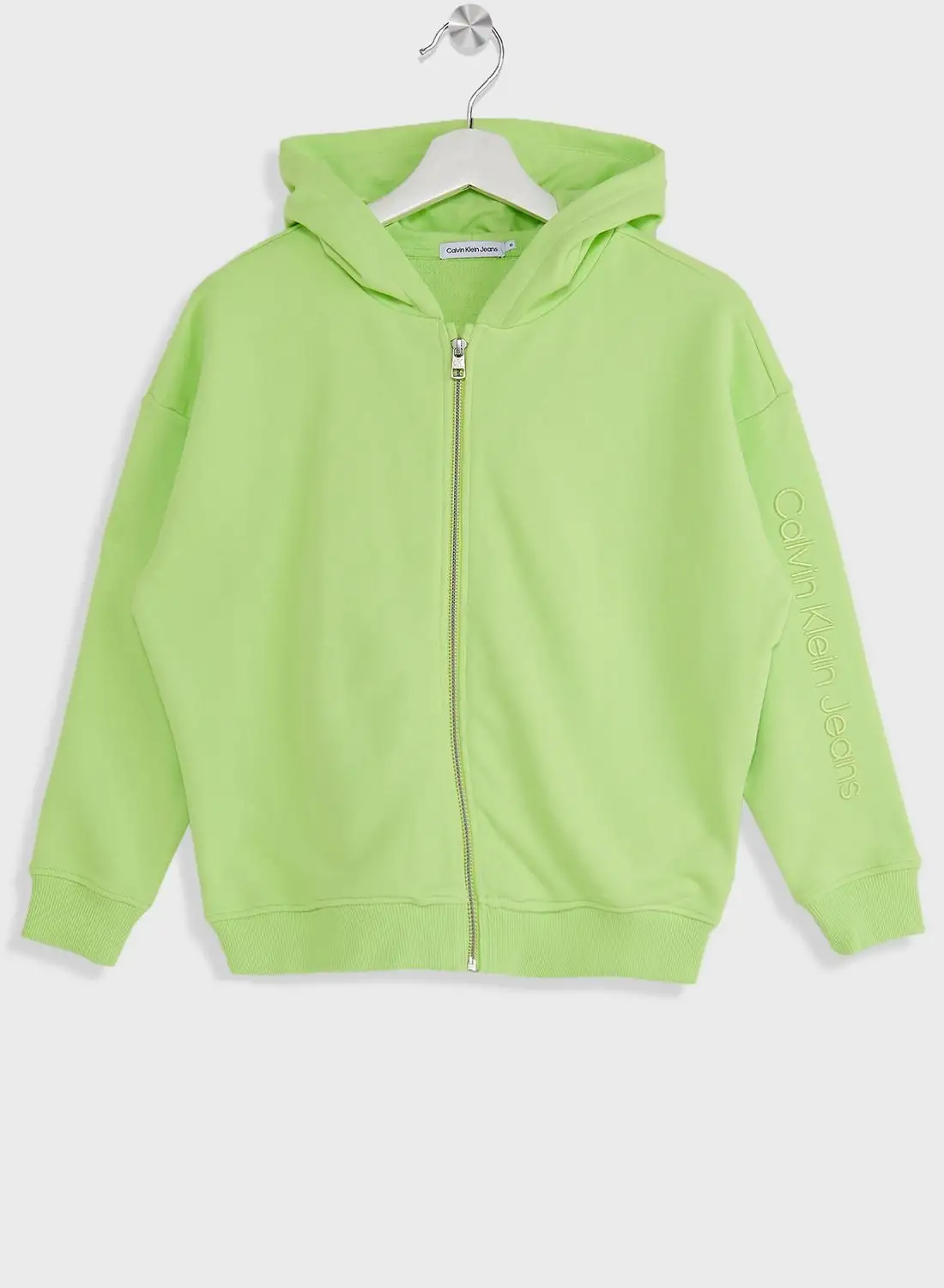 Calvin Klein Jeans Youth Zip Through Hoodie