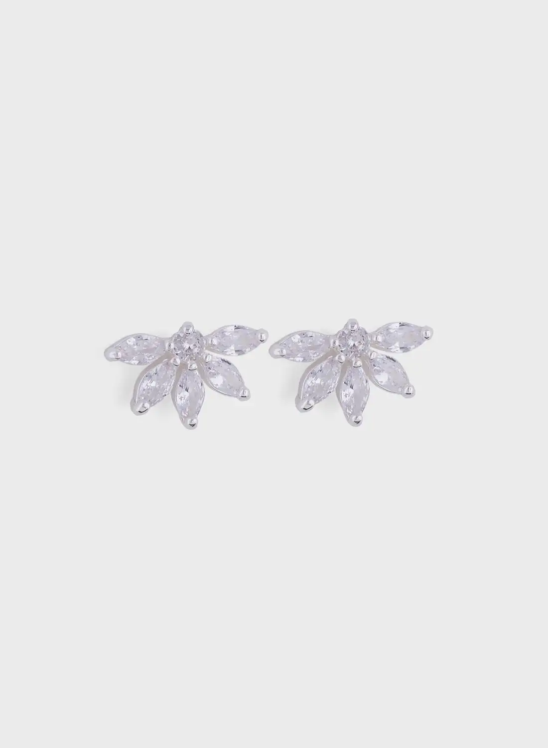 Ella Limited Edition Cz  Floral Earrings