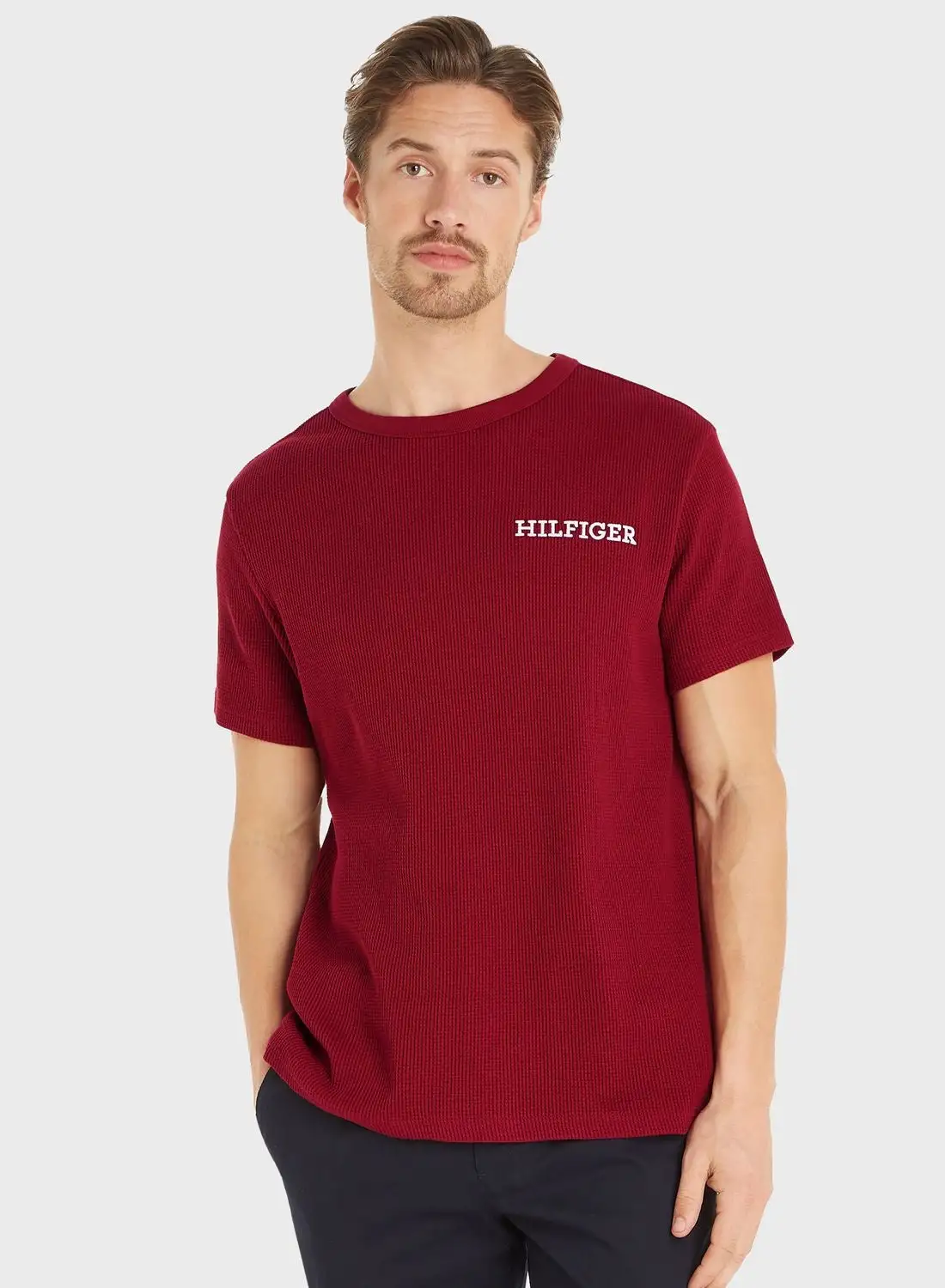 TOMMY HILFIGER Logo Crew Neck T-Shirt