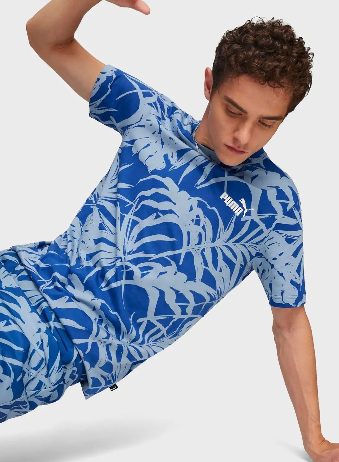 PUMA Essential Palm Resort All Over Printed T-Shirt