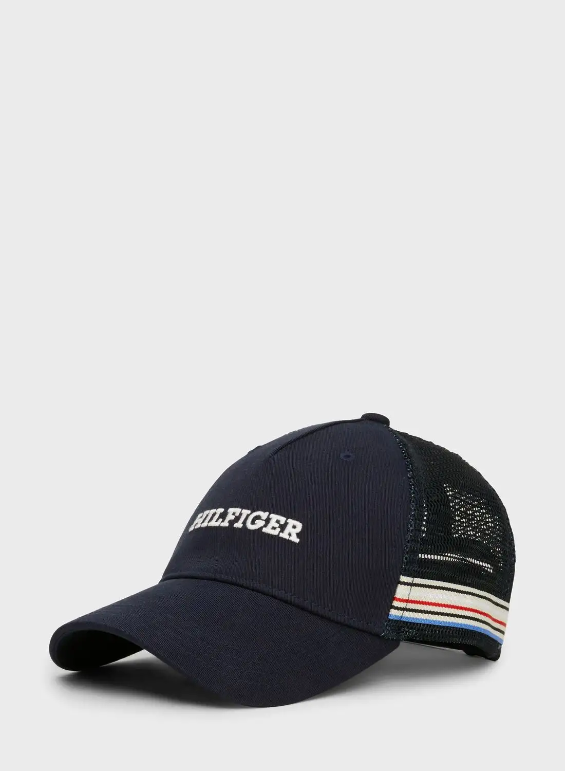 TOMMY HILFIGER Kids Logo Peak Curved Cap