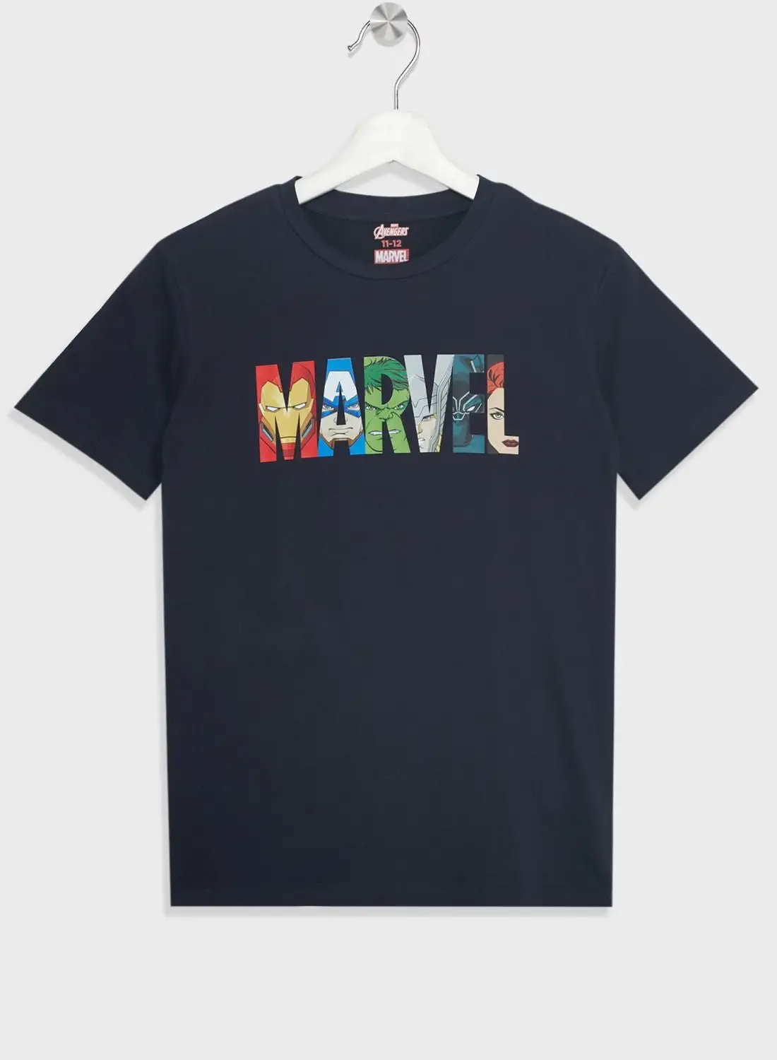 MARVEL Marvel  Teen Boys Graphic Printed Tee