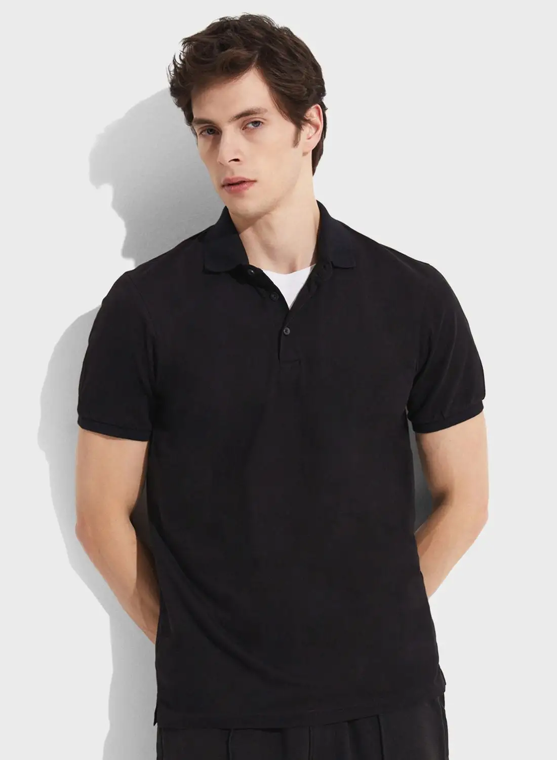 JUNE Essential Slim Fit Polo