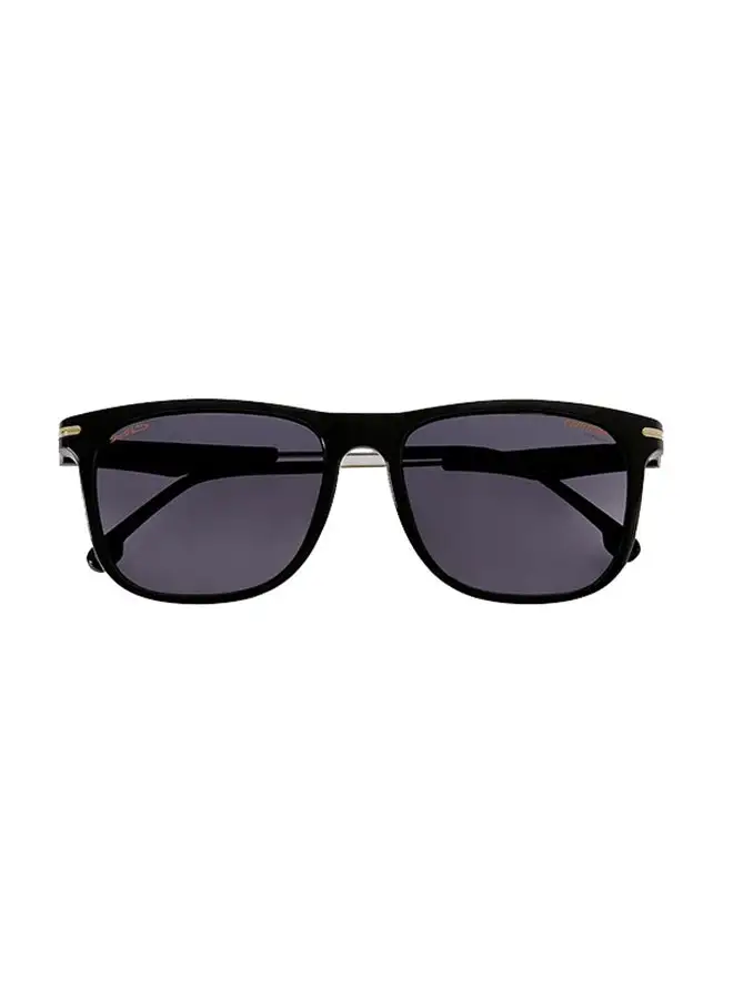 Carrera Men's UV Protection Rectangular Sunglasses - Carrera 276/S/N Black Millimeter - Lens Size: 55 Mm