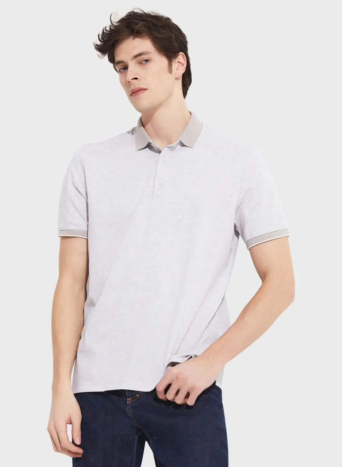 JUNE Essential Slim Fit Polo