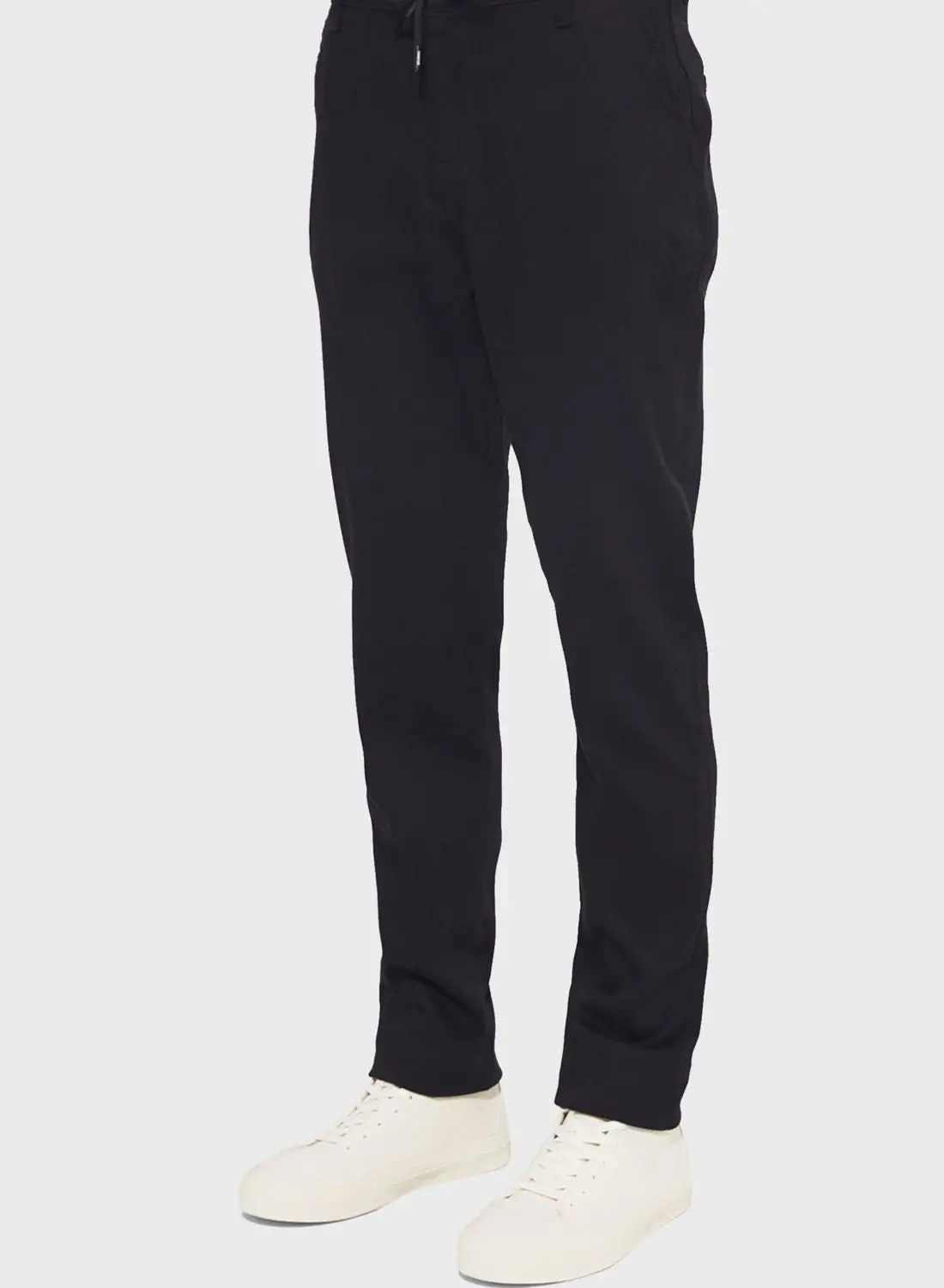 JUNE Textured Straight Fit Trousers