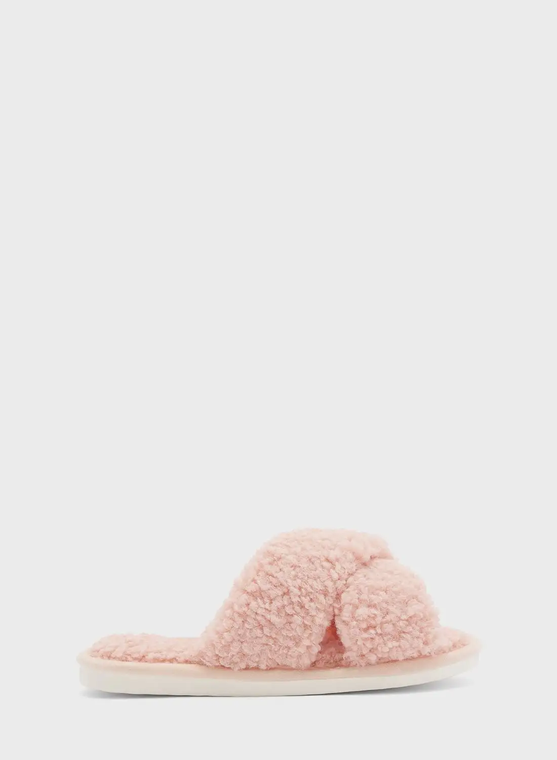 Ginger Teddy Crossover Ladies Slipper