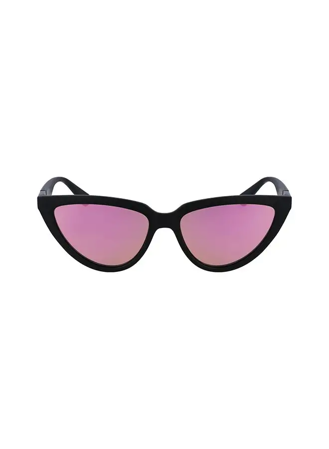 Calvin Klein Jeans Women's UV Protection Cat Eye Sunglasses - CKJ23658S-002-5616 - Lens Size: 56 Mm