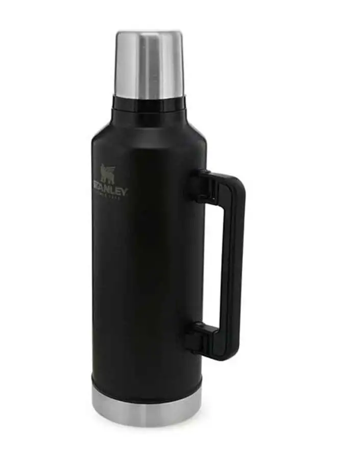 Stanley Classic Legendary Bottle 2.3L / 2.5QT Matte Black – BPA FREE Stainless Steel Thermos | Hot for 45 Hours | Leakproof Lid Doubles as Cup | Dishwasher Safe | Lifetime Warranty