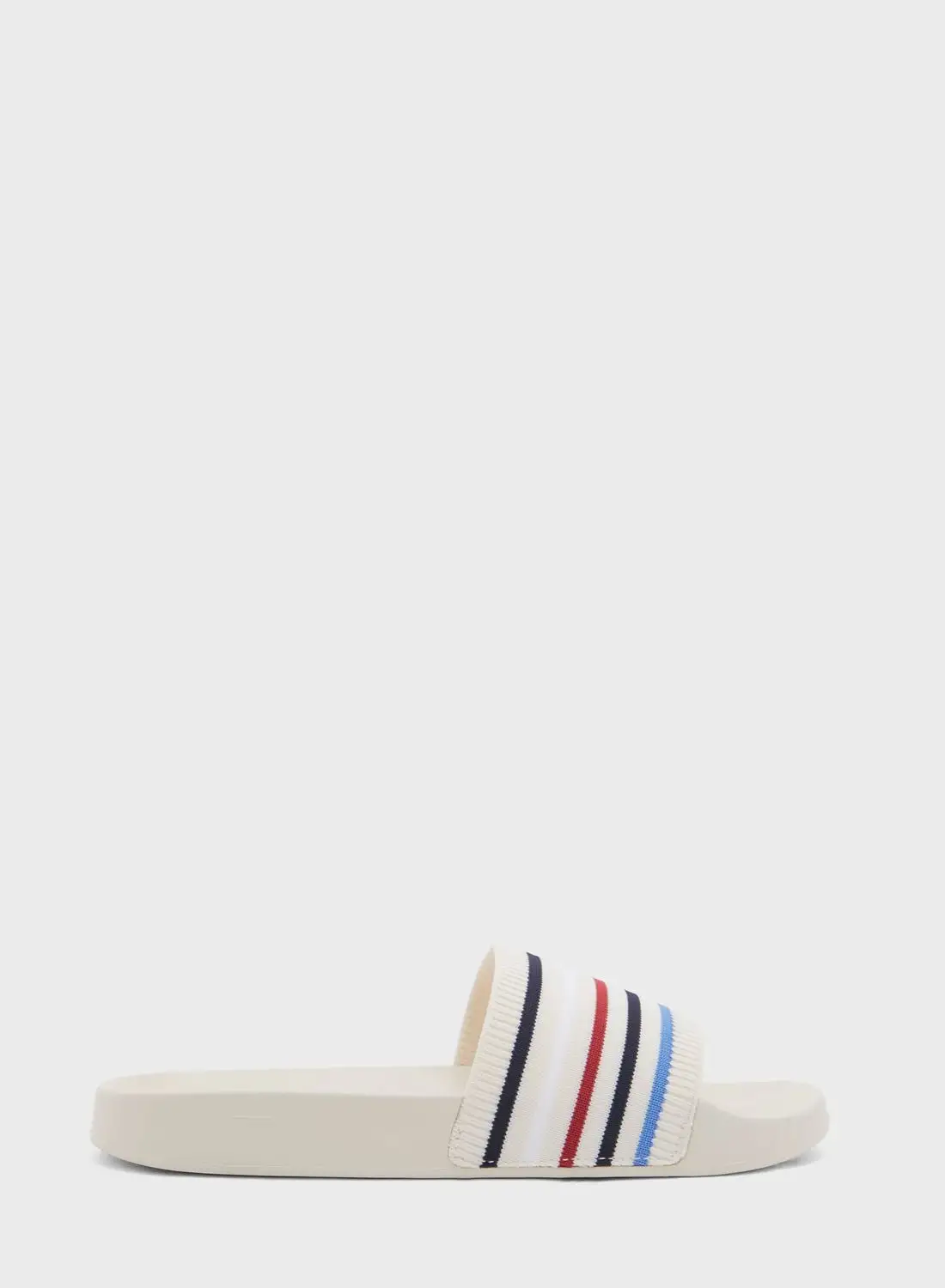 TOMMY HILFIGER Global Stripes Pool Slides