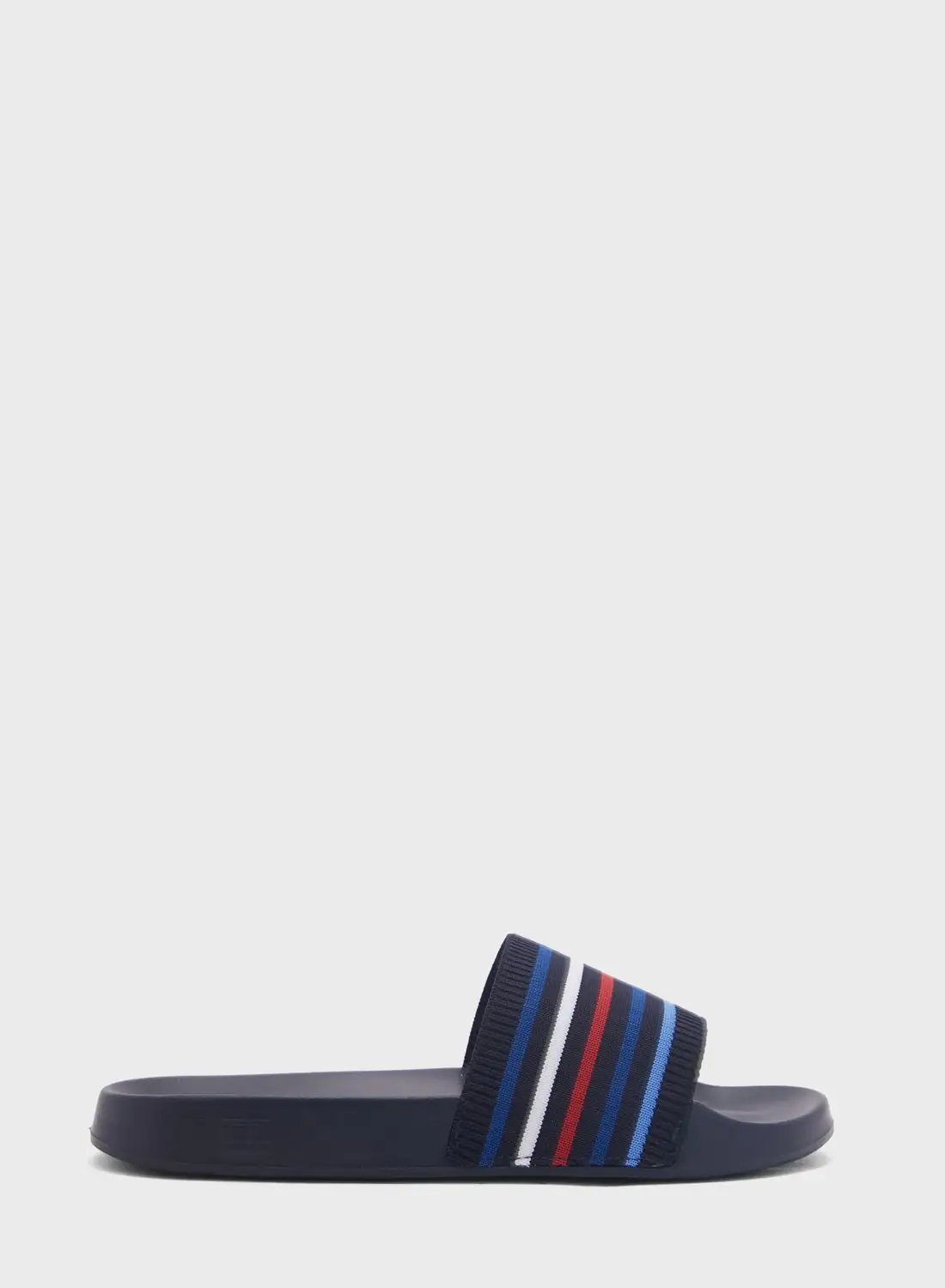 TOMMY HILFIGER Global Stripes Pool Slides