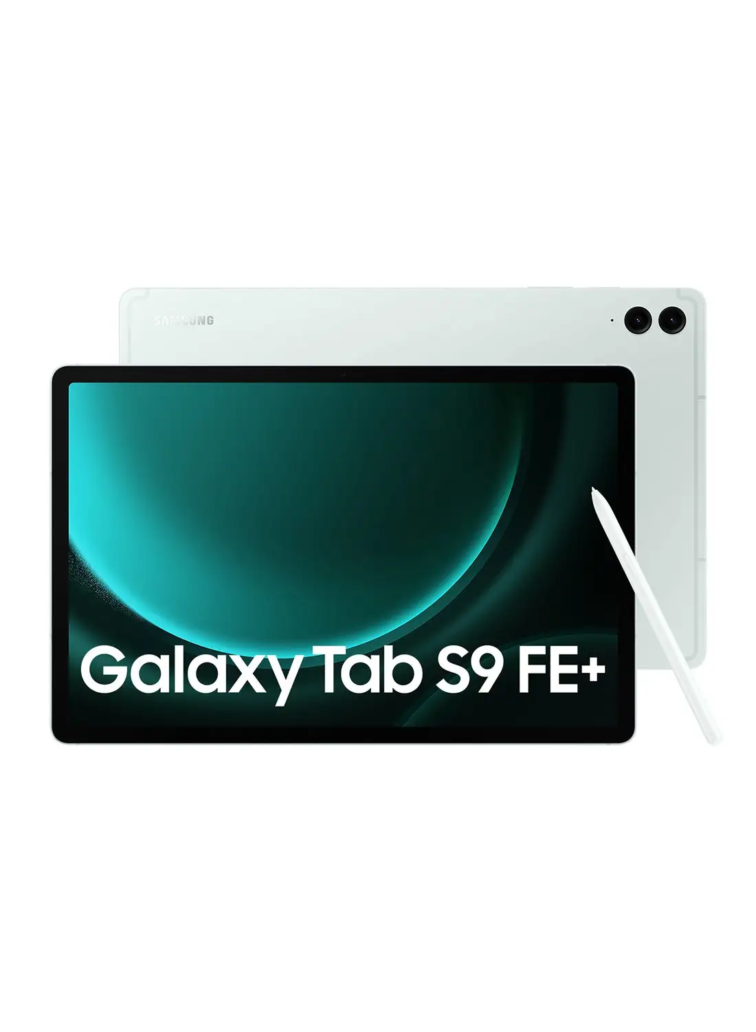 سامسونج جالاكسي تاب S9 FE بلس أخضر نعناعي، 8 جيجابايت رام، 128 جيجابايت واي فاي - إصدار الشرق الأوسط