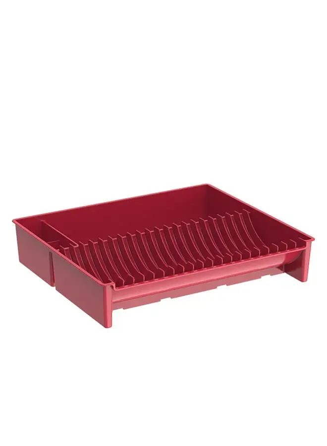 Cosmoplast Dish Drainer Standard- Dark Red